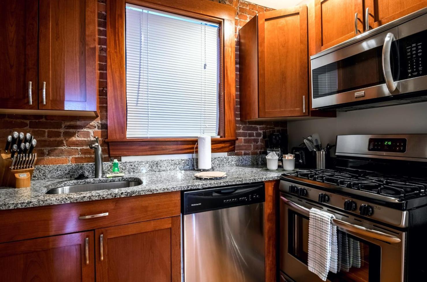 Historic Brick In North End Apartment