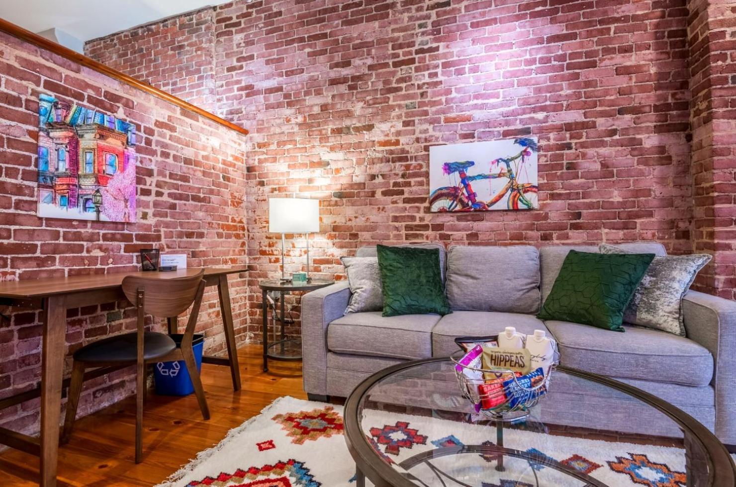 Historic Brick In North End Apartment Boston
